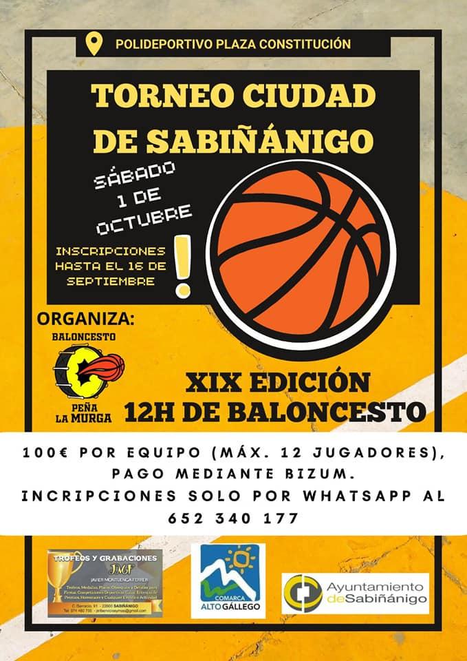 Imagen 12 Horas de Baloncesto `Torneo Ciudad de Sabiñánigo´