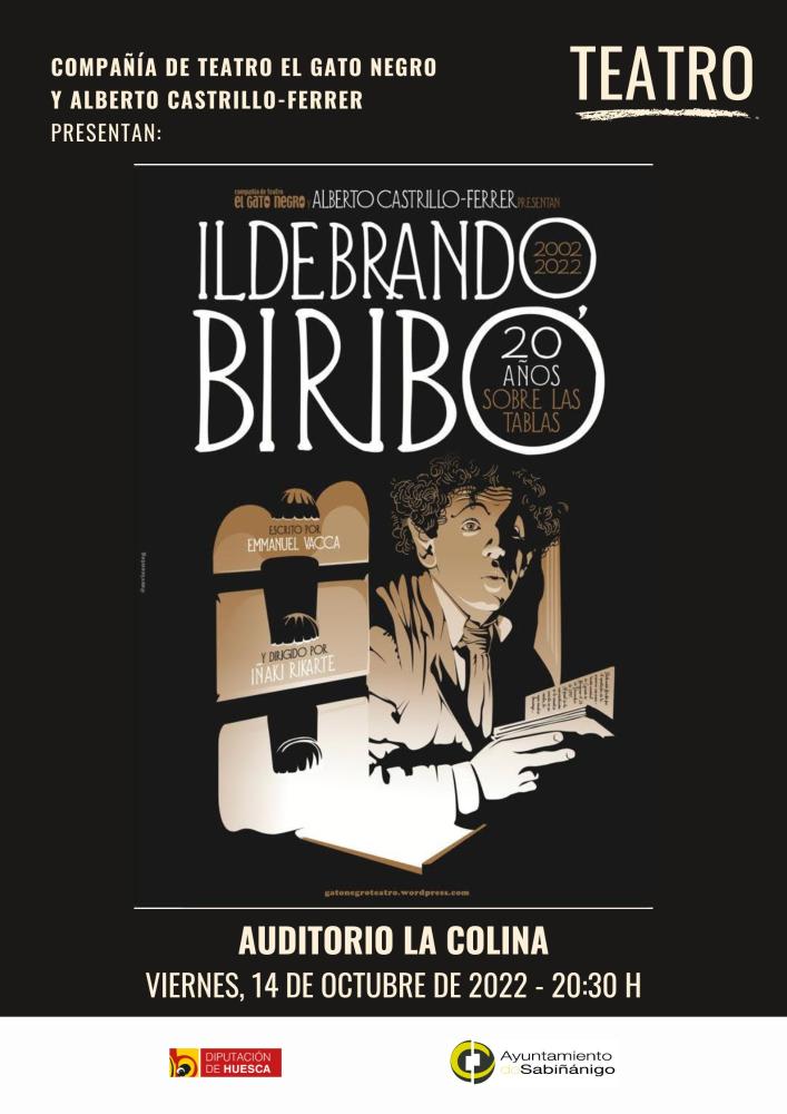 Imagen Teatro `Ildebrando Biribó´ interpretado por el Gato Negro