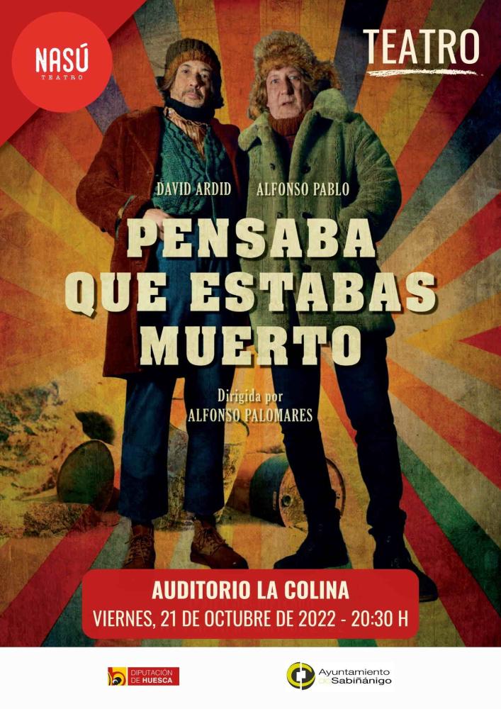 Imagen Teatro `Pensaba que estabas muerto´ por Nasú Teatro