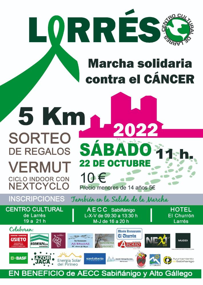 Imagen Marcha solidaria contra el cáncer Larrés