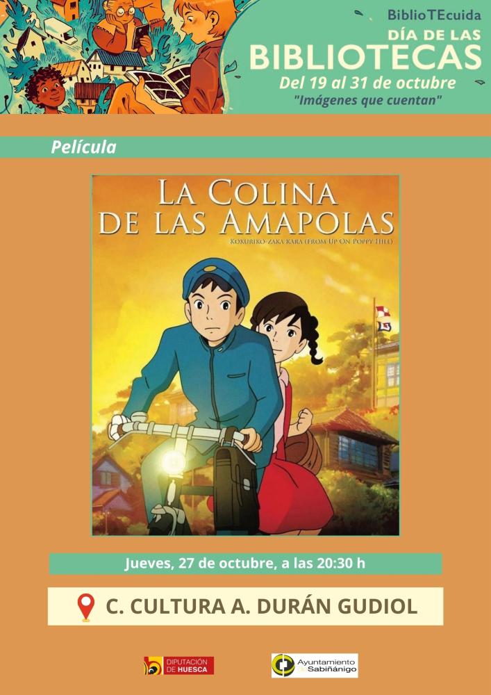 Imagen Día de las Bibliotecas. Proyección de la película La colina de las amapolas