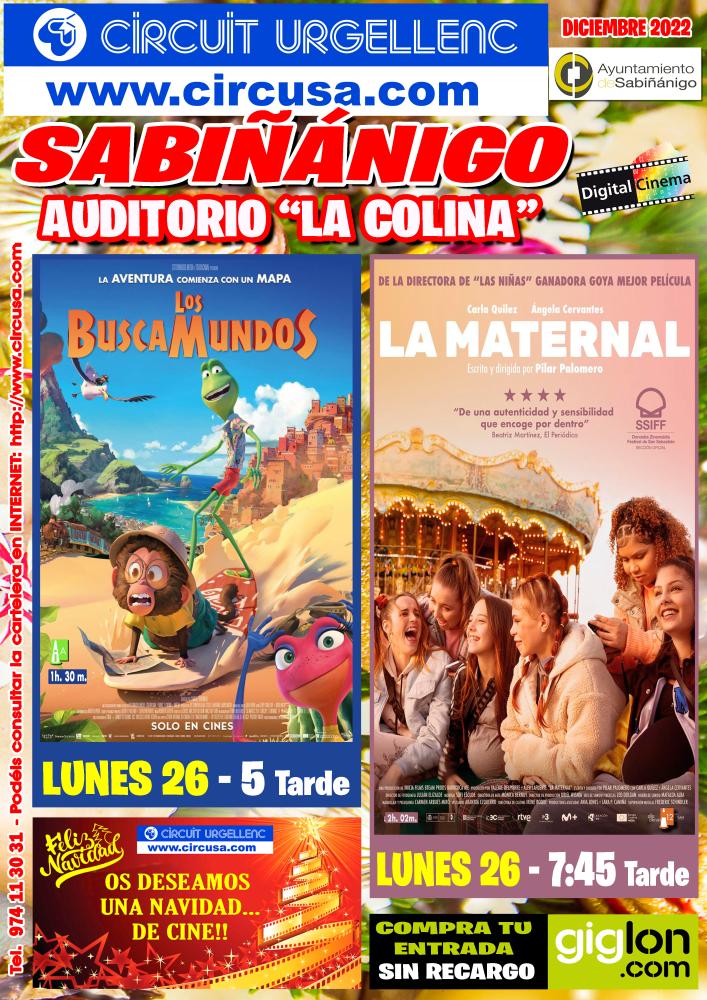 Imagen Cine: Los Buscamundos y La Maternal