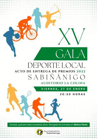 XV Gala Deporte Sabiñánigo