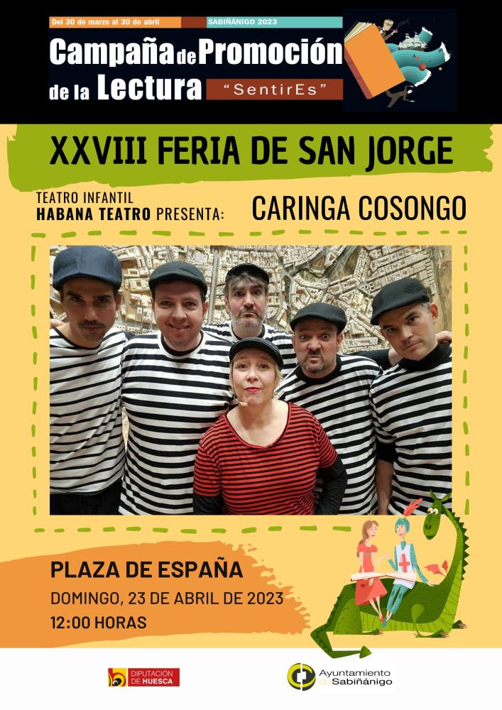 Imagen Feria de San Jorge XXVIII: Caringa Cosongo, con Habana Teatro