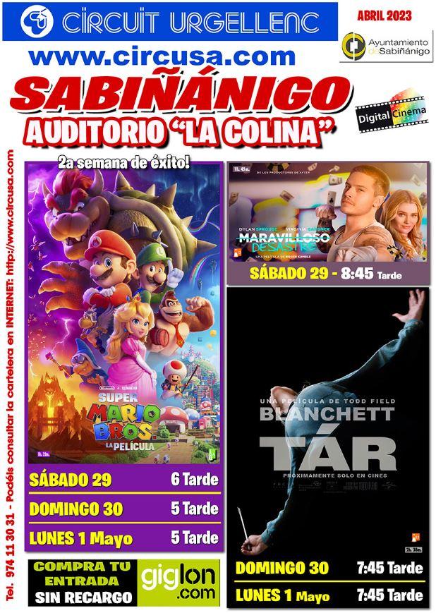 Imagen Cine: Super Mario, Maravilloso desastre y Tár