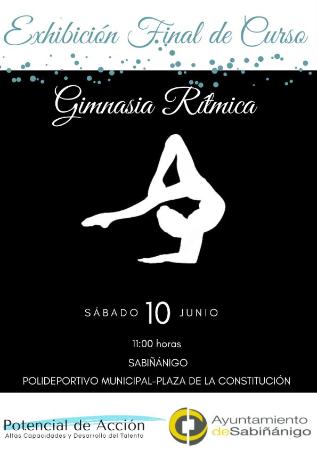 Imagen Exhibición final de curso de gimnasia rítmica