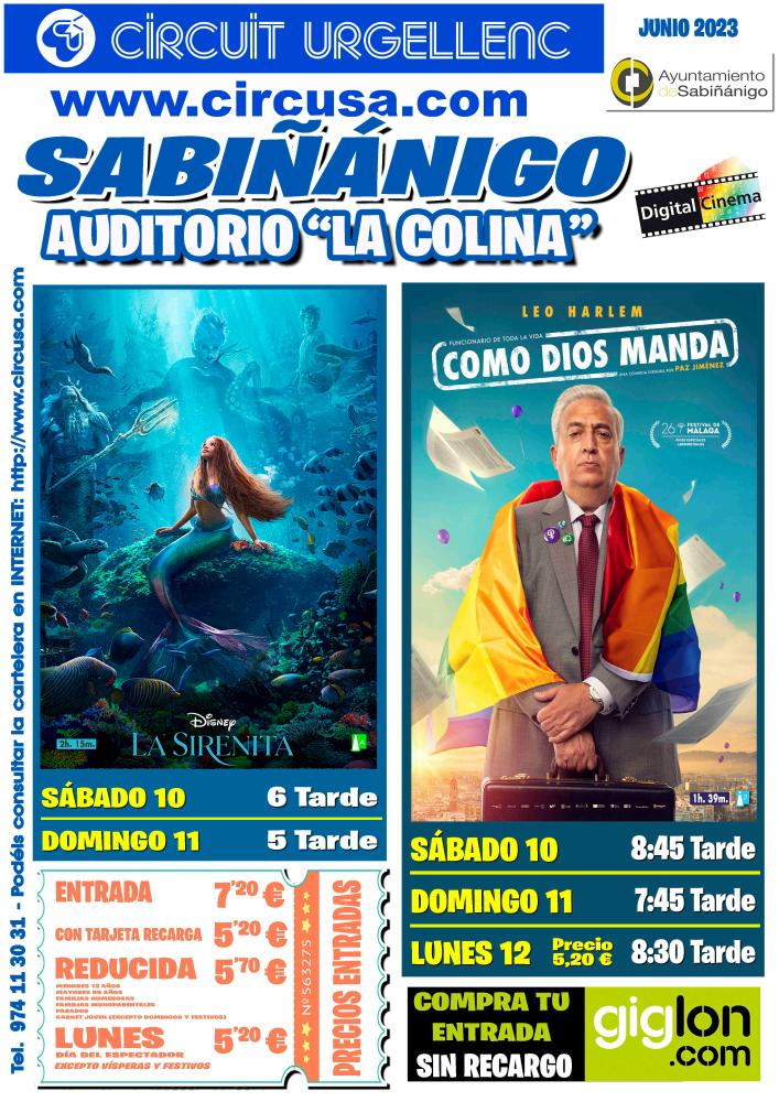 Imagen Cine: La Sirenita y Como Dios manda