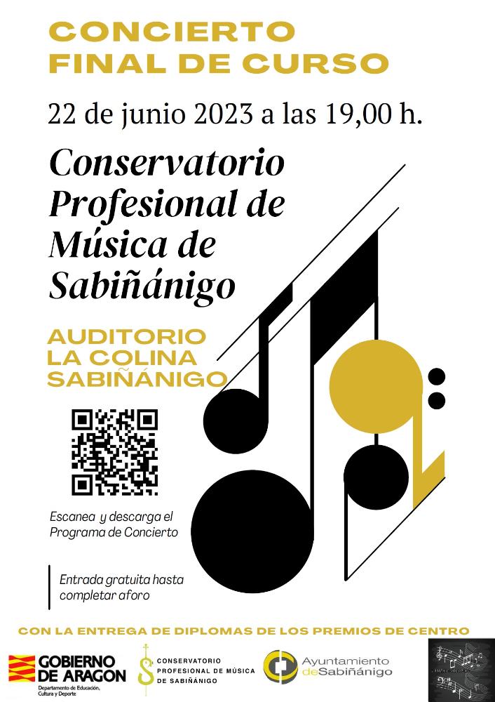Imagen Concierto Final de Curso - Conservatorio de Sabiñánigo
