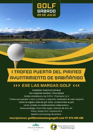 Imagen I Trofeo Puerta del Pirineo, Jornada de golf en el Campo de Golf Las...