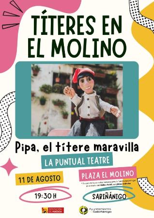 Image Títeres Molino Sabiñánigo Pipa el títere maravilla.JPG