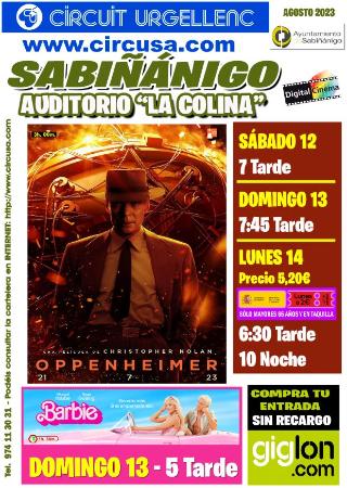 Image Cine Oppenheimer y Barbie en Sabiñánigo.JPG