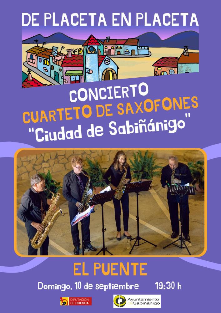 Imagen De placeta en placeta: Cuarteto de Saxofones