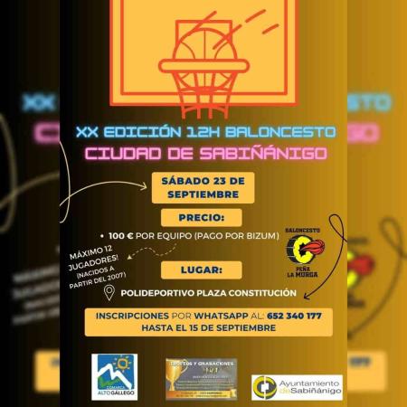 Image XX EDICION 12 H. DE BALONCESTO