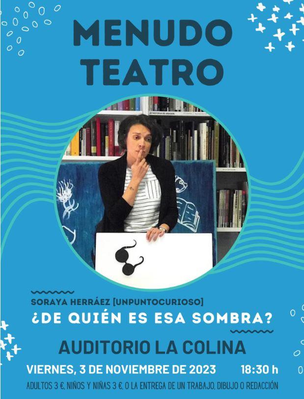 Imagen Menudo Teatro: ¿De quién es esa sombra?
