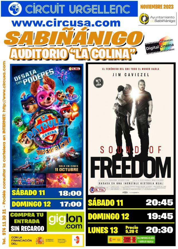 Imagen Cine: La Patrulla Canina y Sound of Freedom