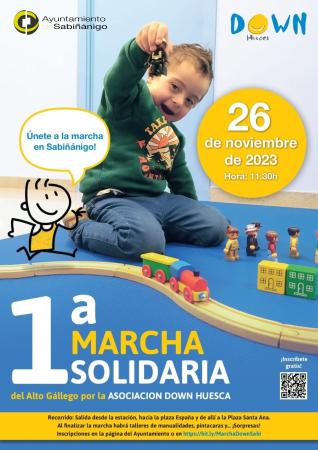 1.ª Marcha solidaria del Ag por la Asoc Down Huesca