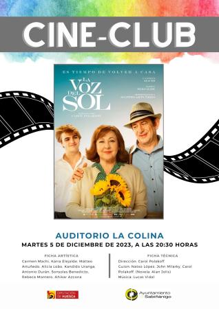 Imagen Cineclub: La voz de sol