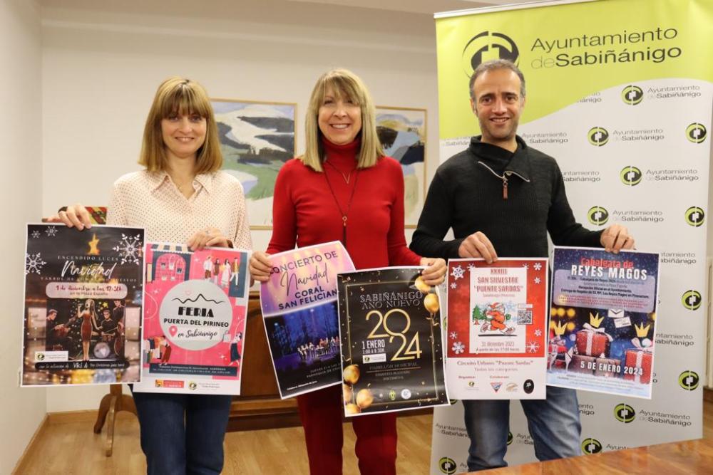 Imagen El Ayuntamiento de Sabiñánigo presenta la campaña de actos navideños