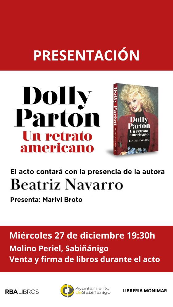 Imagen Presentación del libro: Dolly Parton. Un retrato americano