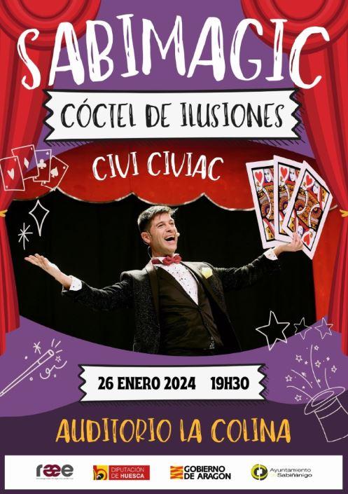 Imagen Sabimagic: Cóctel de ilusiones, con Civi Civiac