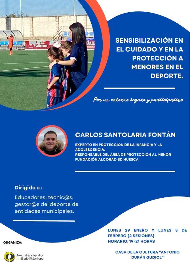 Imagen Charla: Sensibilización en el cuidado y en la protección a menores en el de