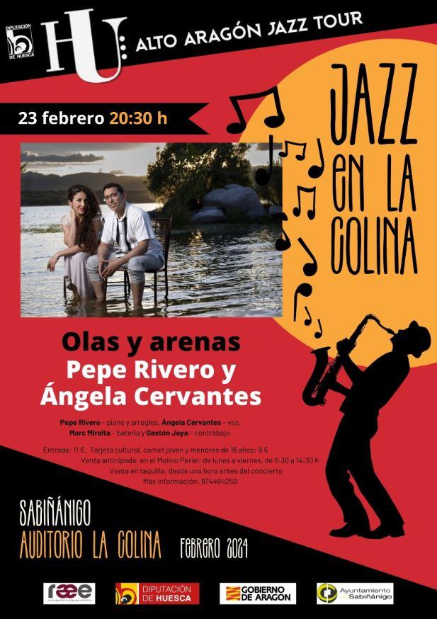 Imagen Jazz en la Colina: Olas y arenas, con Pepe Rivero y Ángela Cervantes
