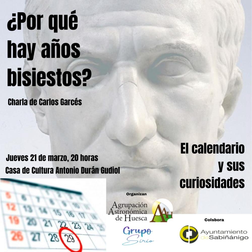 Imagen Charla: ¿Por qué hay años bisiestos?