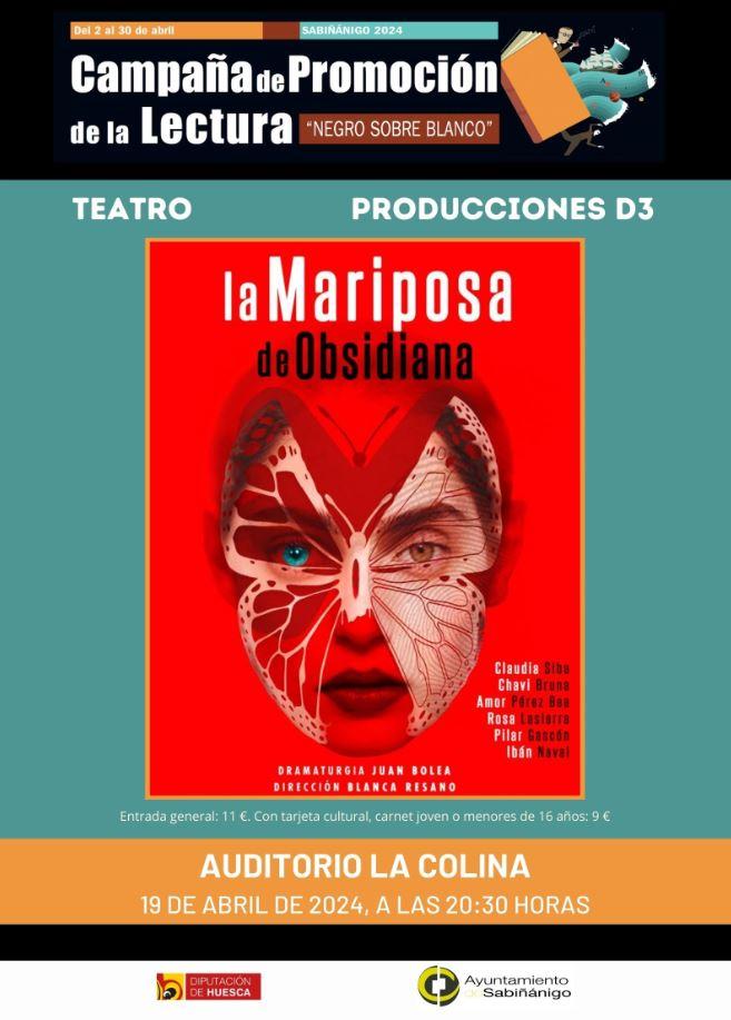 Imagen Teatro: La mariposa de obsidiana