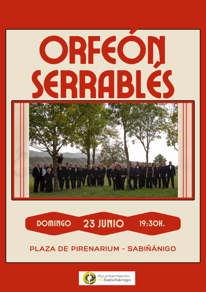 Imagen Concierto interpretado por el Orfeón Serrablés