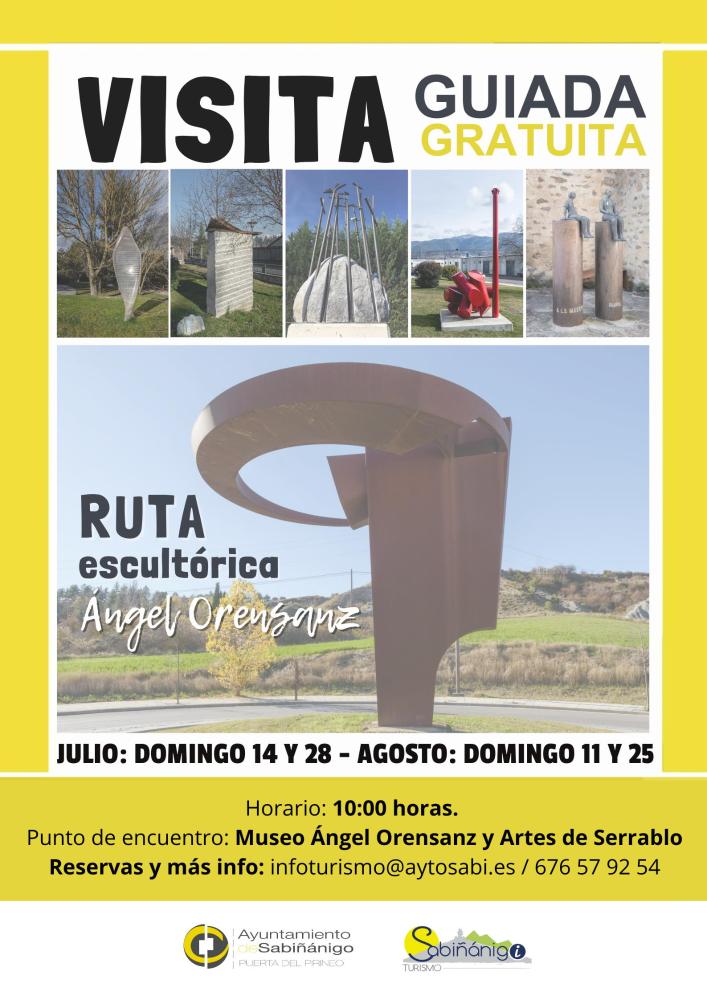 Imagen Visita guiada gratuita Ruta Escultórica Ángel Orensanz