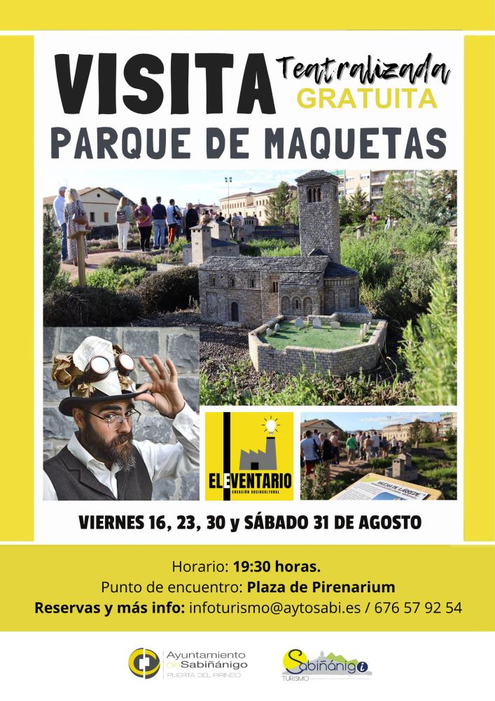 Imagen Visita teatralizada gratuita al Parque de Maquetas de Pirenarium