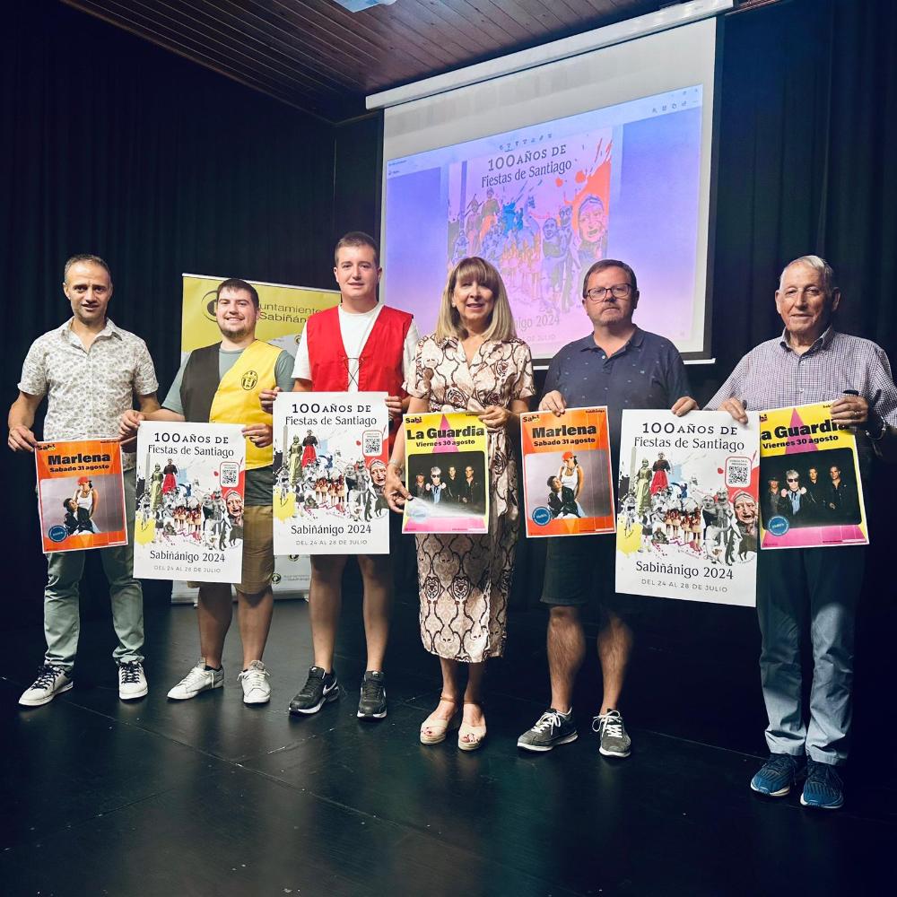 Imagen Presentación de la Programación de las Fiestas de Santiago 2024 en Sabiñánigo