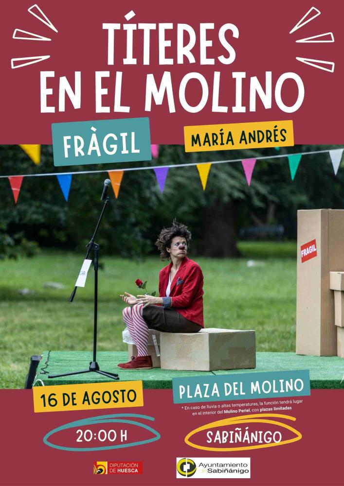 Imagen Títeres en el Molino: Fràgil