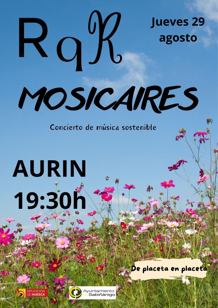 Imagen Mosicaires, R que R música sostenible