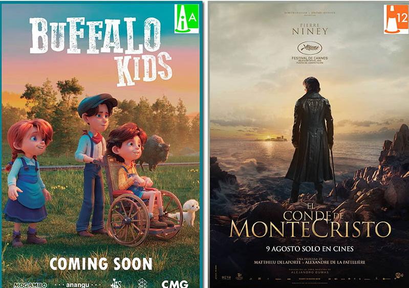 Imagen Cine: Bufalo Kids y El Conde MonteCristo
