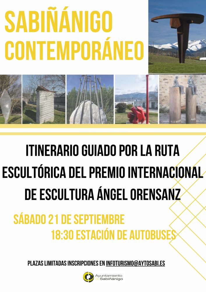 Imagen Itinerario guiado por la ruta escultórica Ángel Orensanz