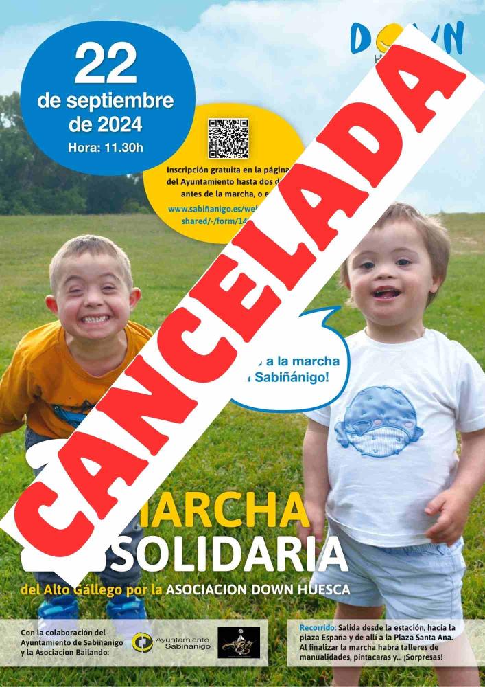 Imagen II Marcha Solidaria en Sabiñánigo para visibilizar el Síndrome de Down