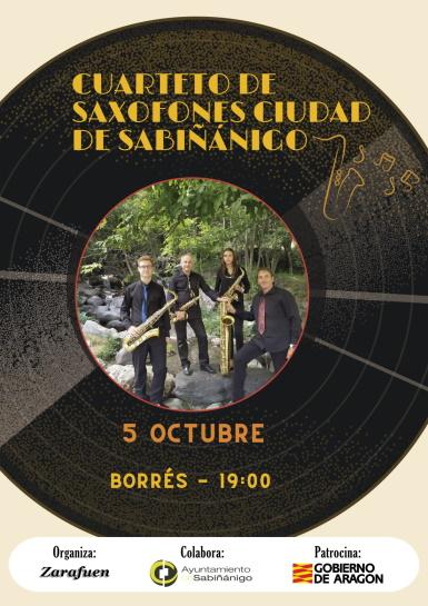 Imagen Cuarteto de Saxofones Ciudad de Sabiñánigo