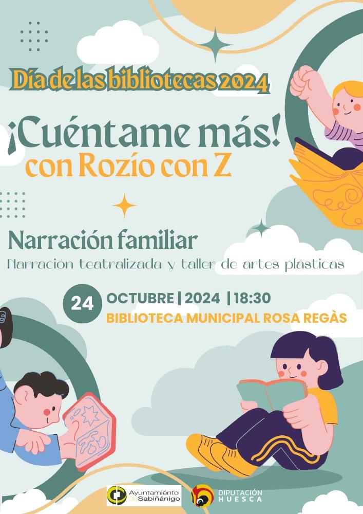 Imagen Narración ¡Cuéntame Más! Con Rozío con Z