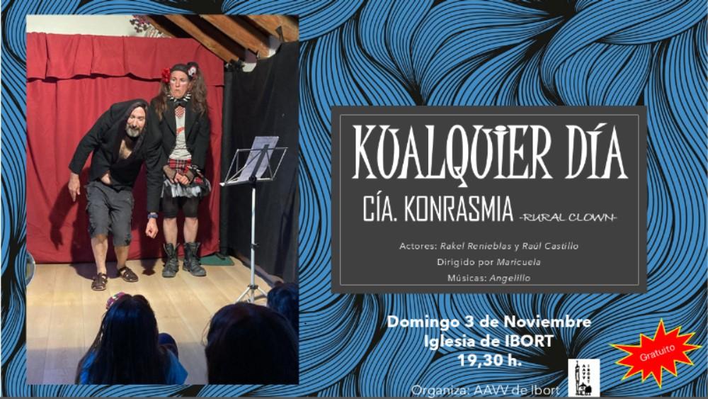Imagen Teatro: Kualquier Día. CIA Konrasmia