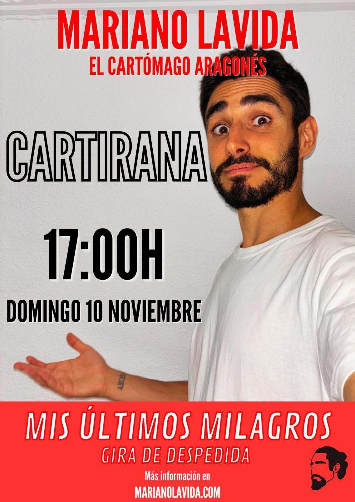 Imagen Espectáculo Mariano Lavida: El Cartómago Aragonés