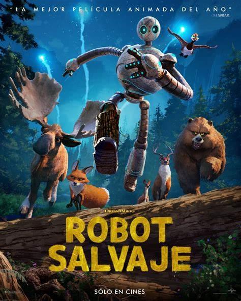 Imagen Cine: Proyección de la película “Robot Salvaje”