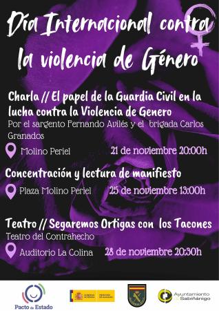 Imagen Sabiñánigo contra la violencia hacia la mujer