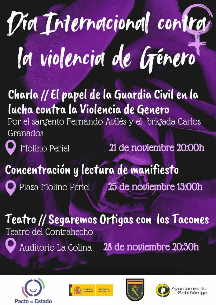 Imagen Sabiñánigo contra la violencia hacia la mujer