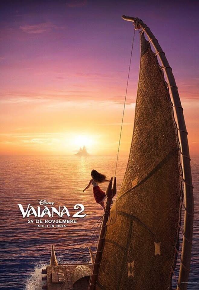 Imagen Proyección de la película 'Vaiana 2'