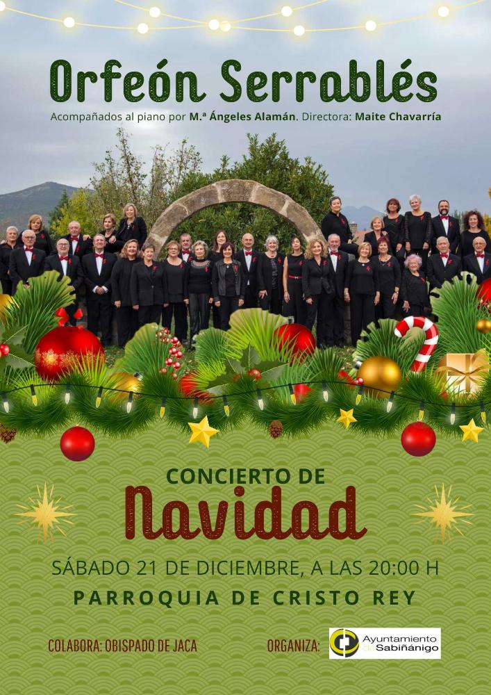 Imagen Concierto de Navidad. Orfeón Serrablés