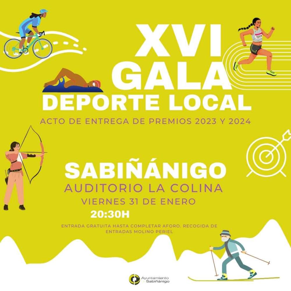 Imagen XVI Gala de Deporte Local. Acto de entrega de premios