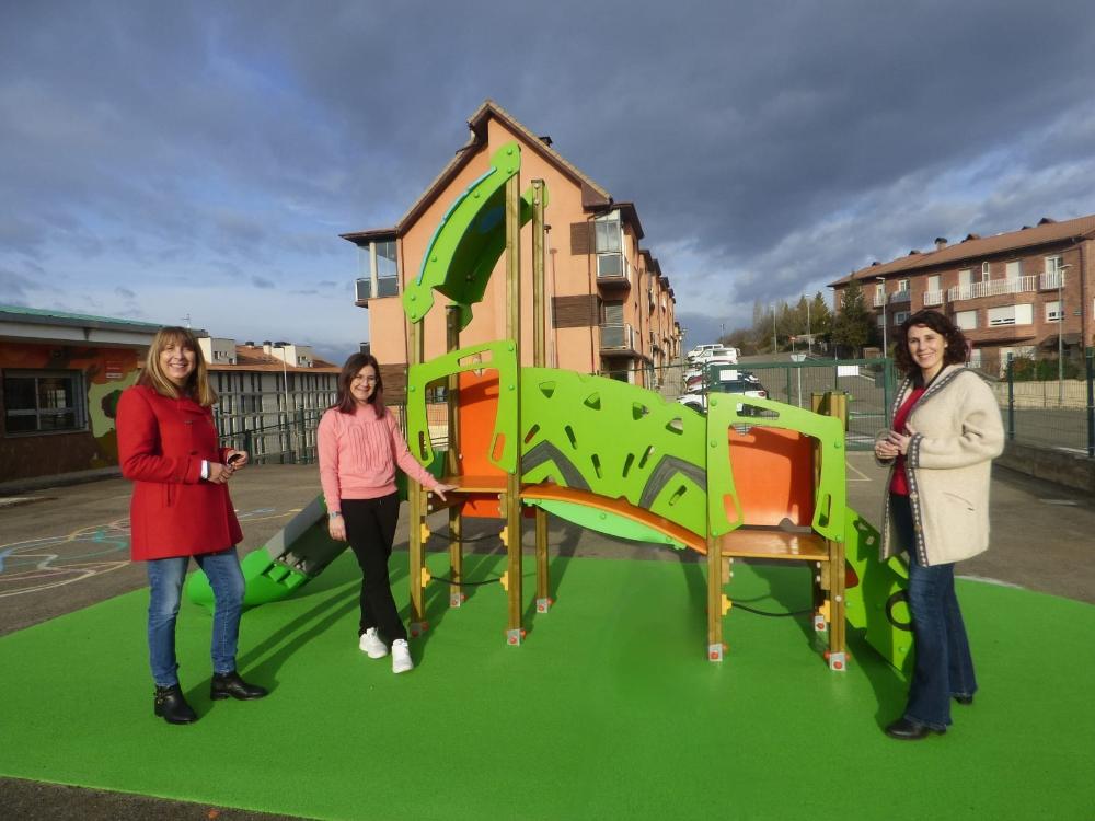 Imagen El Ayuntamiento de Sabiñánigo invierte 21.000 euros en juegos para la Escuela Infantil Cardelina