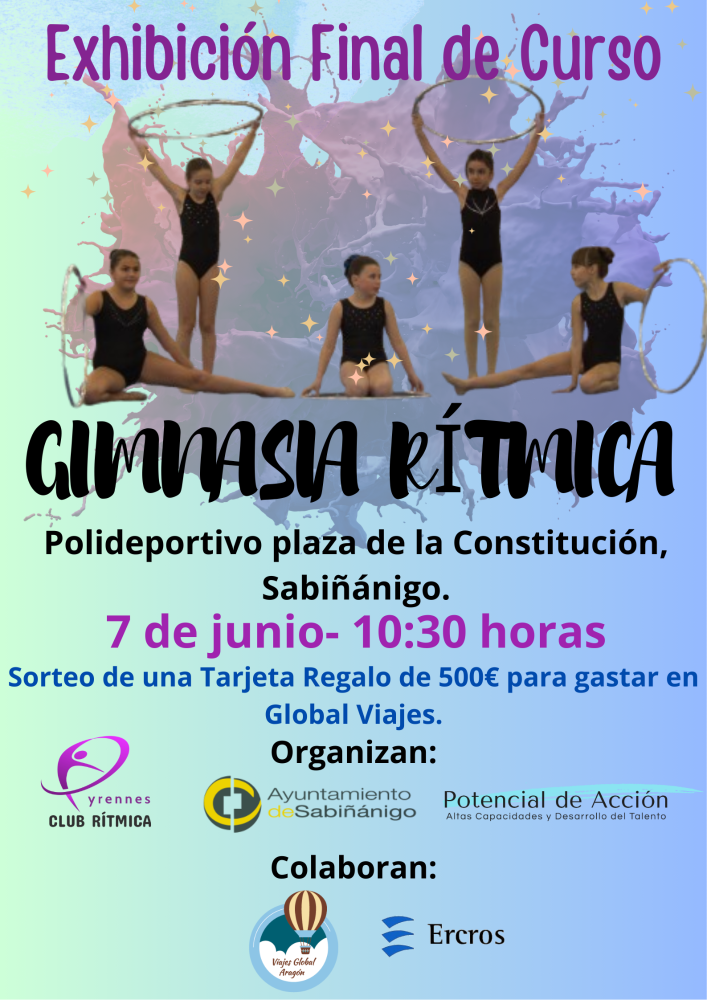 Imagen Exhibición final de curso Gimnasia Rítmica