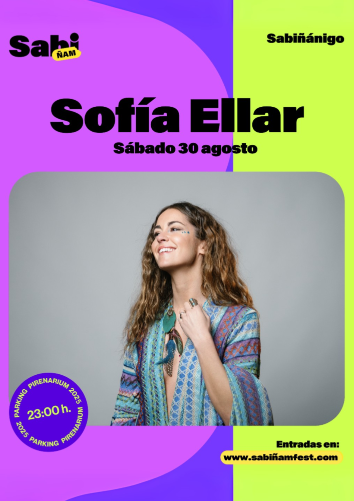 Imagen Concierto Sofía Ellar Sabiñam Fest